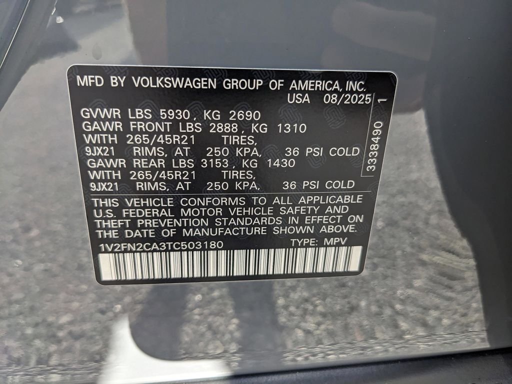 2026 Volkswagen Atlas SEL Premium R-Line - Photo 30