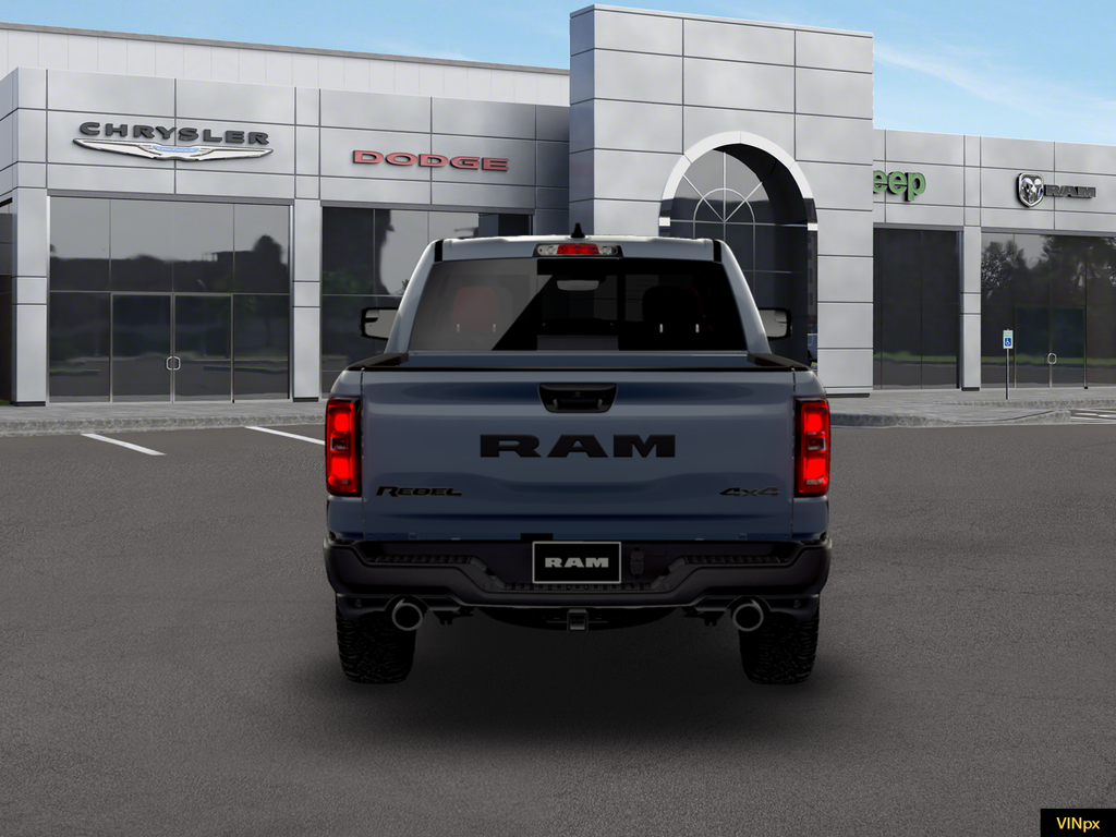 New 2026 Forged Blue Metallic Exterior Paint RAM Rebel image 5
