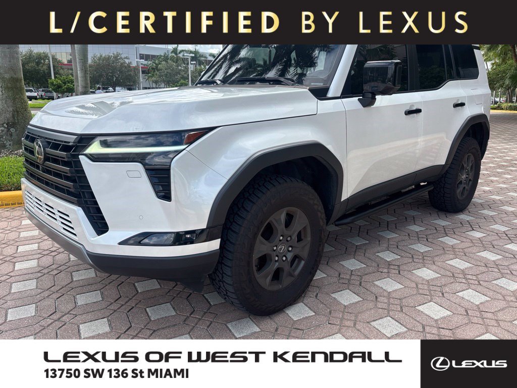 Certified Used 2024 Eminent White Pearl Lexus 550 Overtrail image 1