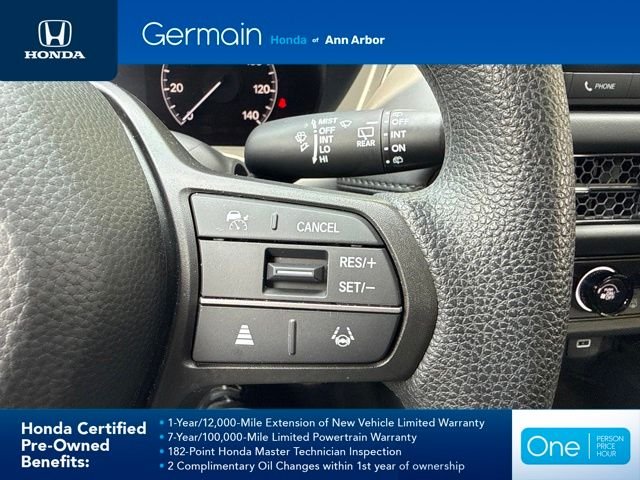 Certified Used 2025 Crystal Black Pearl Honda LX image 23