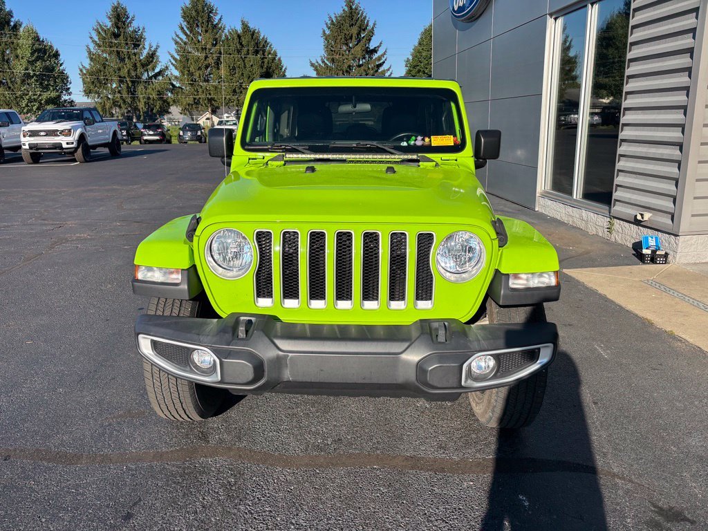 Used 2021 Limited Edition Gecko Clear Jeep Unlimited Sahara image 10
