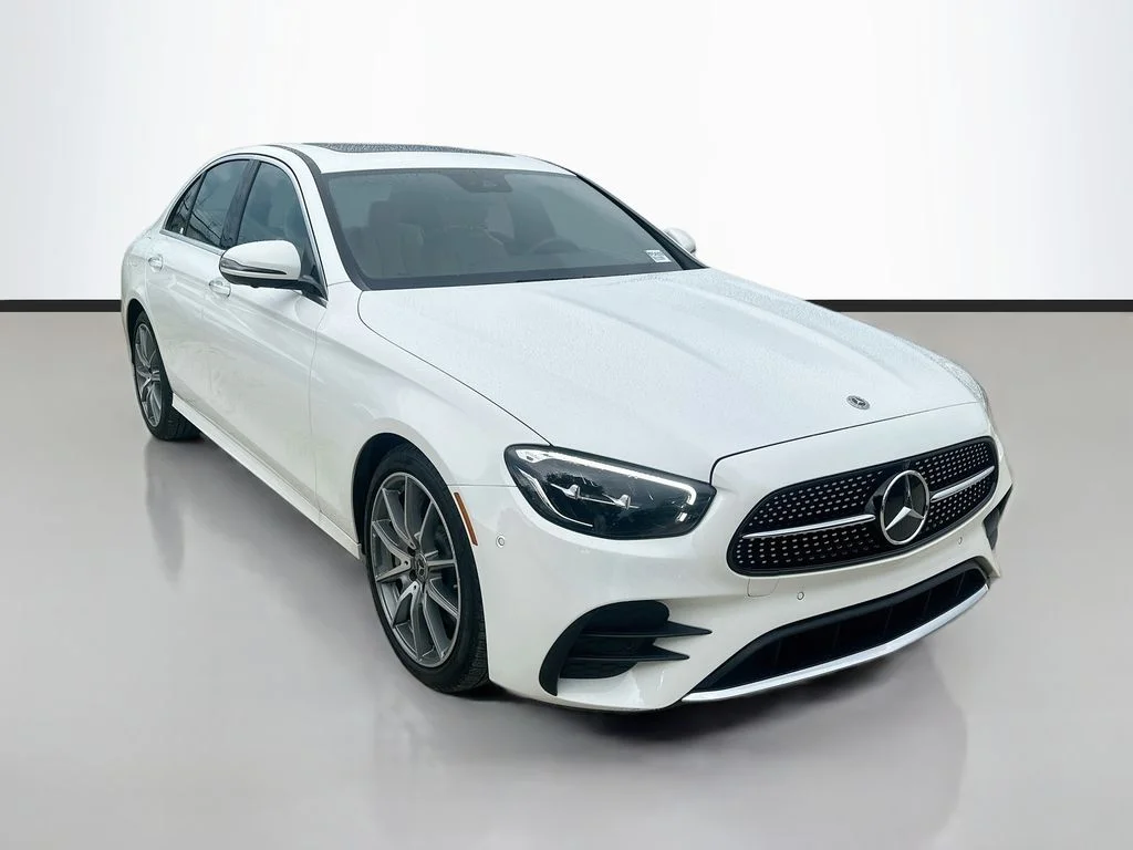 Used 2022 White Mercedes-Benz E 350 image 3