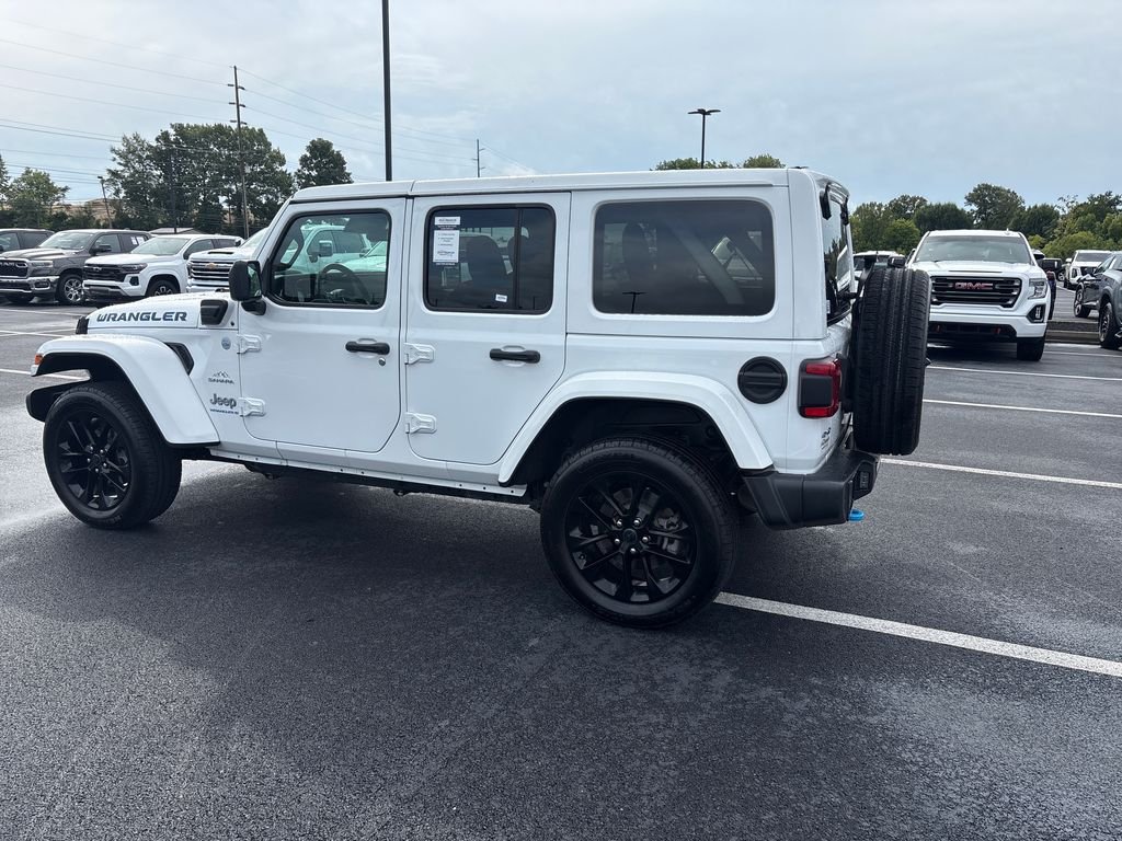 Used 2024 White Jeep Sahara 4xe image 3