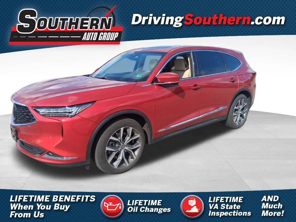 Used 2024 Red Acura Technology image 1
