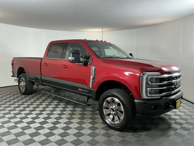 Used 2024 Rapid Red Metallic Tinted Clearcoat Ford King Ranch image 3