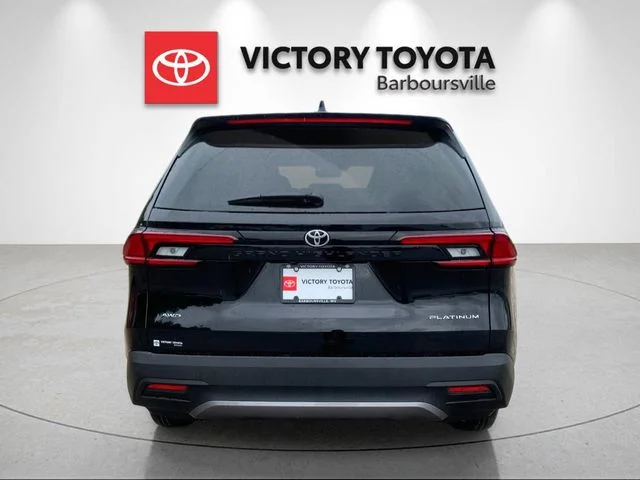 New 2026 Midnight Black Metallic Toyota Platinum image 4