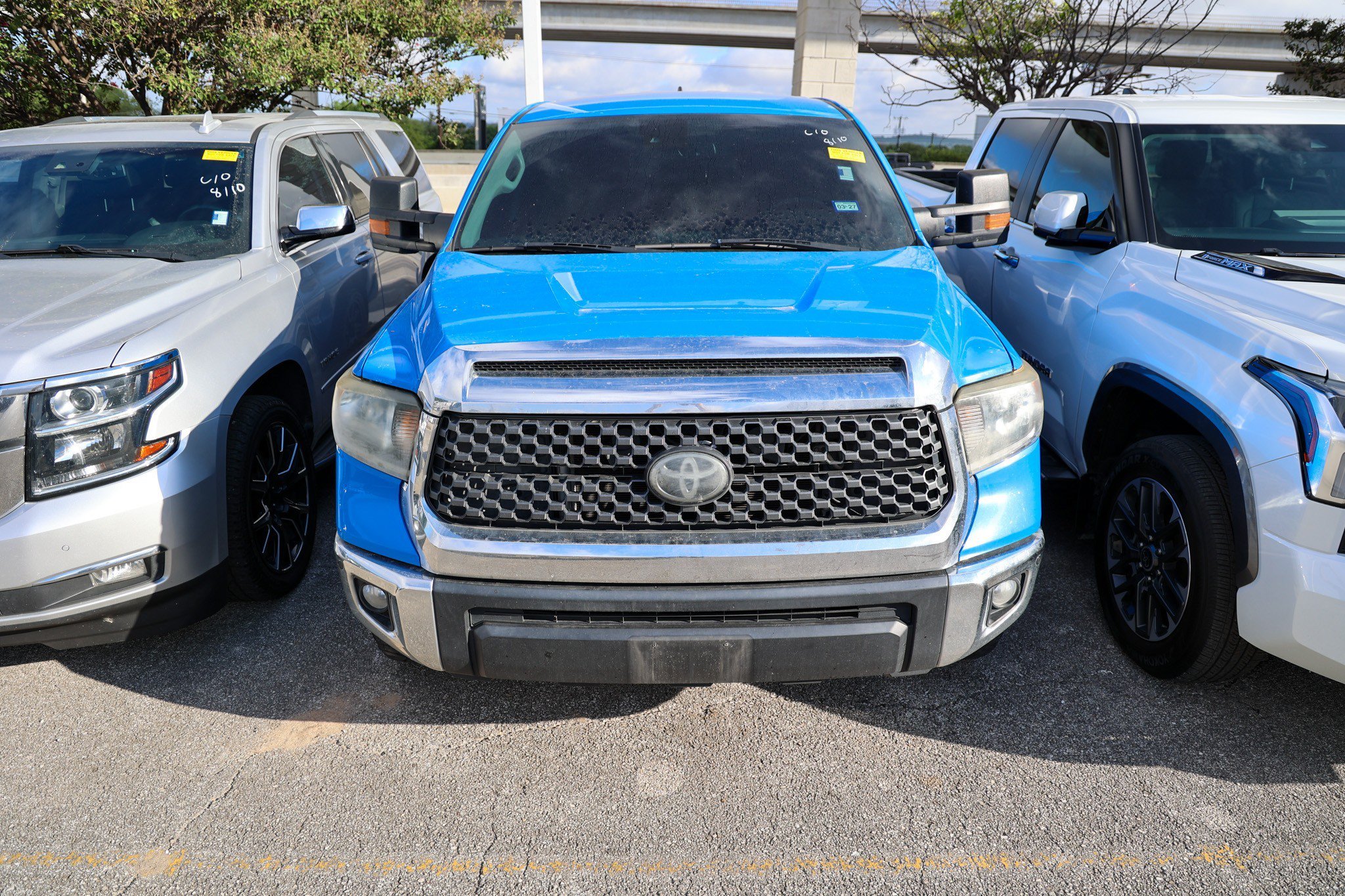 Used 2021 VOODOO BLUE Toyota SR5 image 4