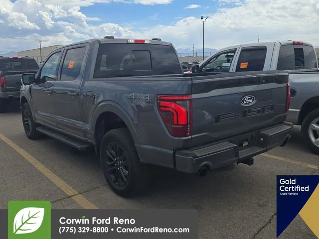 Used 2025 Carbonized Gray Metallic Ford Lariat image 4