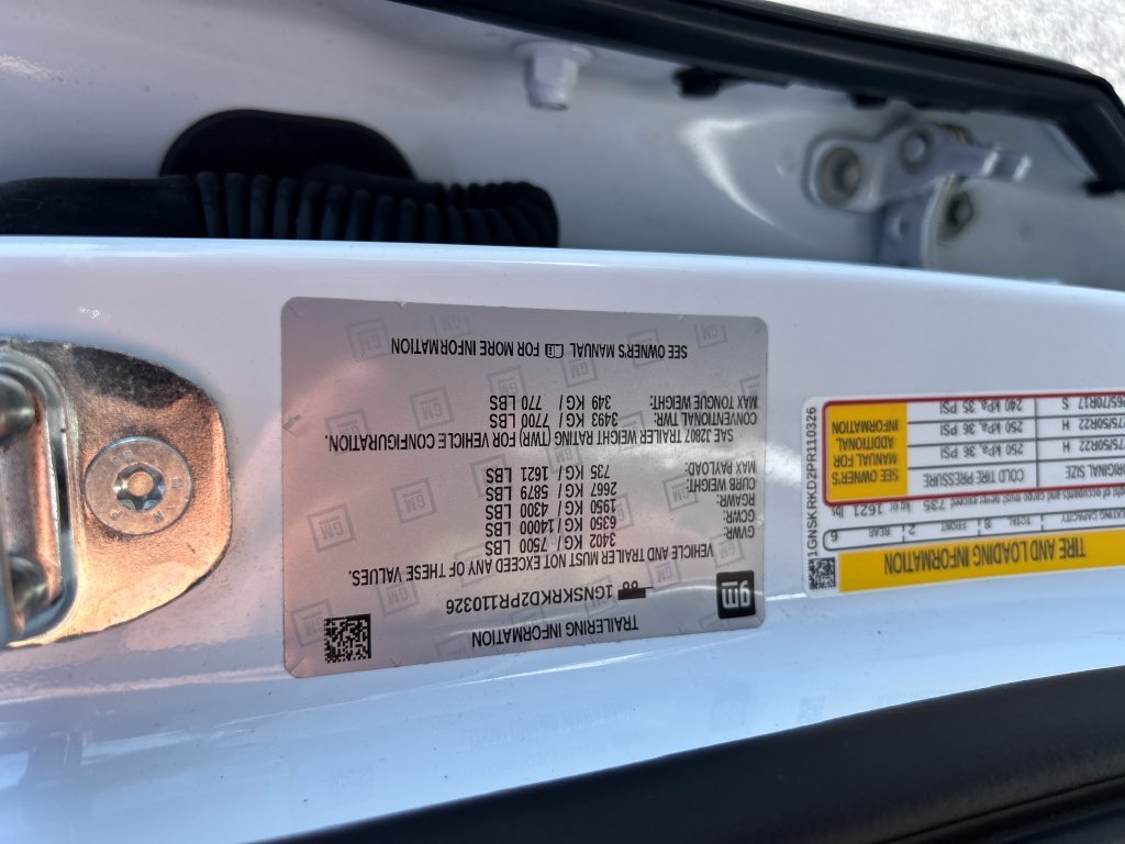 Used 2023 White Chevrolet RST image 24