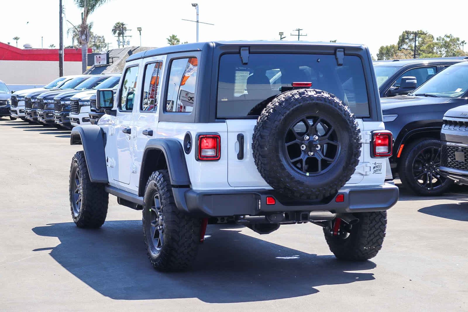 New 2026 Bright White Clear-Coat Exterior Paint Jeep Willys image 6