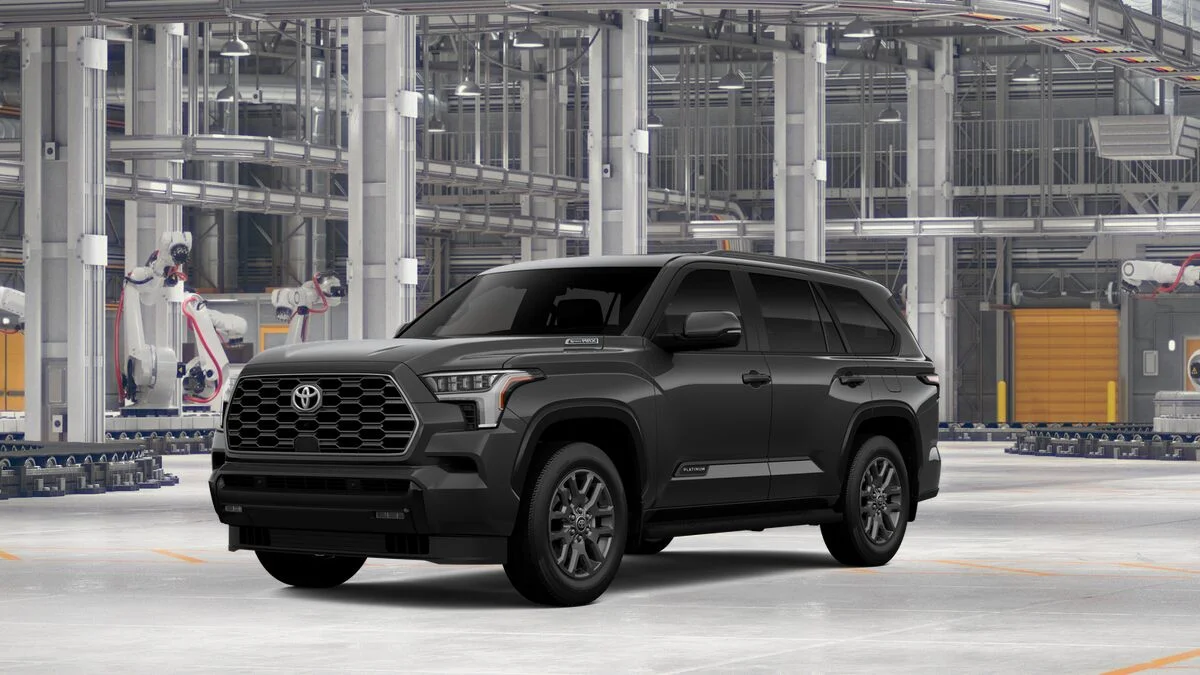 New 2026 Magnetic Gray Metallic Toyota Platinum image 1