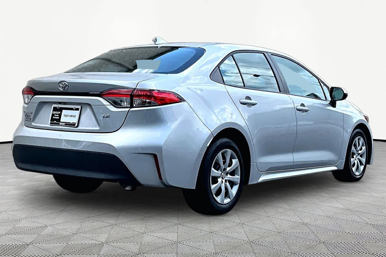 Used 2025 Classic Silver Metallic Toyota LE image 13