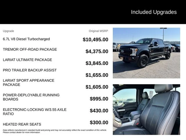 Used 2022 Black Ford Lariat image 5
