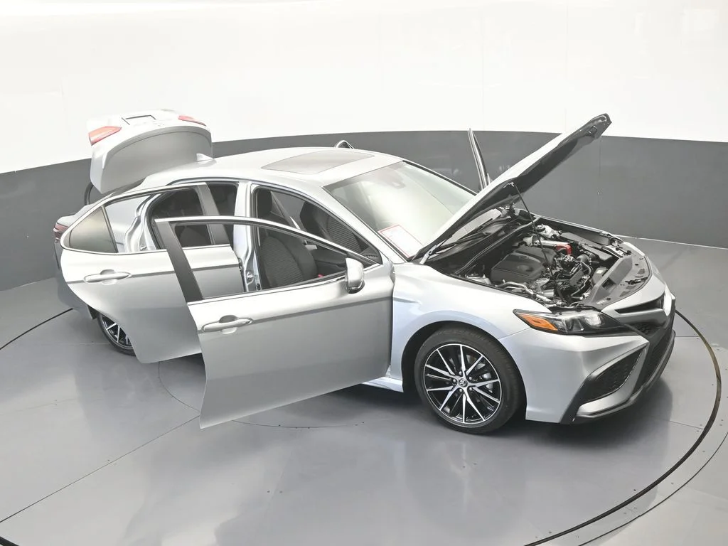 Used 2024 Celestial Silver Metallic Toyota SE image 64