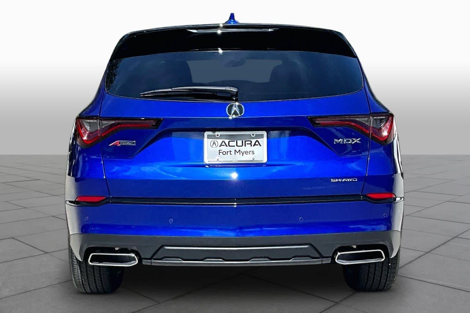 Used 2025 Apex Blue Pearl Acura SH-AWD A-SPEC image 5