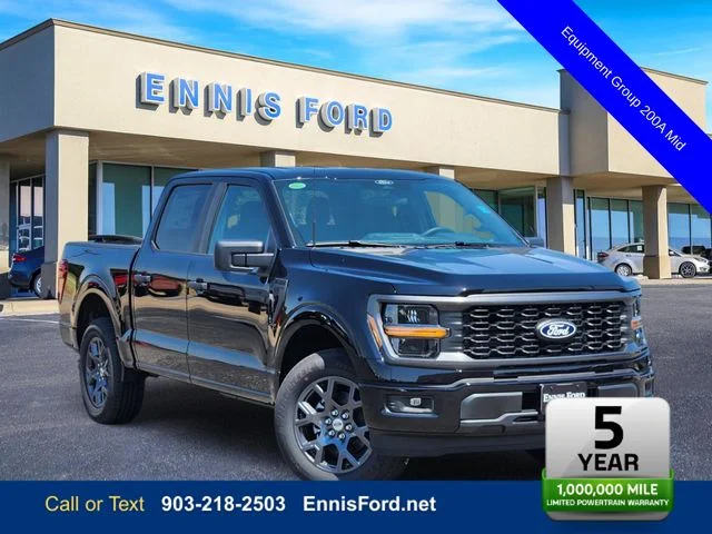 New 2026 Agate Black Metallic Ford STX® image 1
