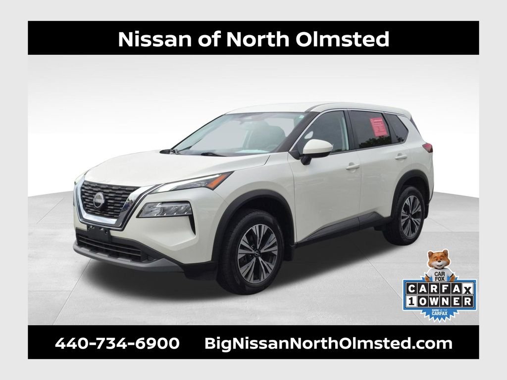 Certified Used 2023 Pearl White Nissan SV image 1