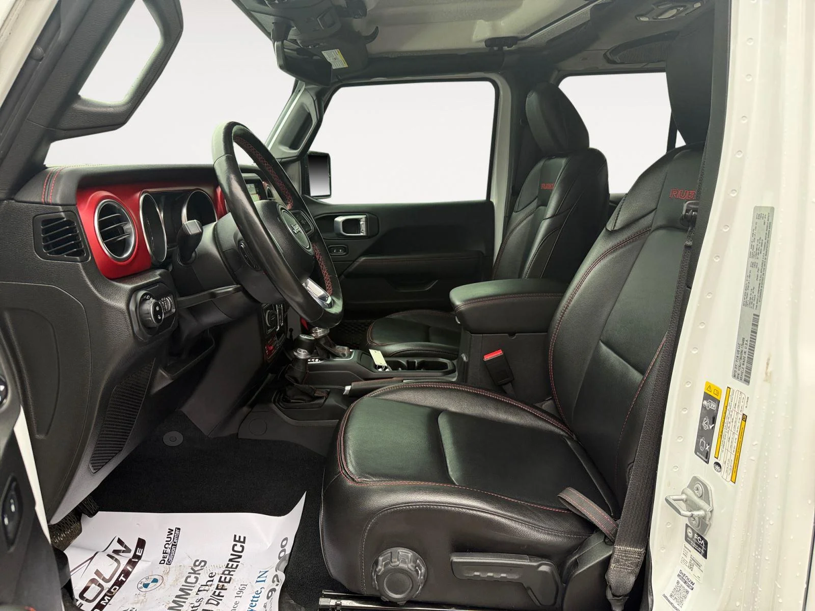 Used 2022 Bright White Clearcoat Jeep Rubicon image 10