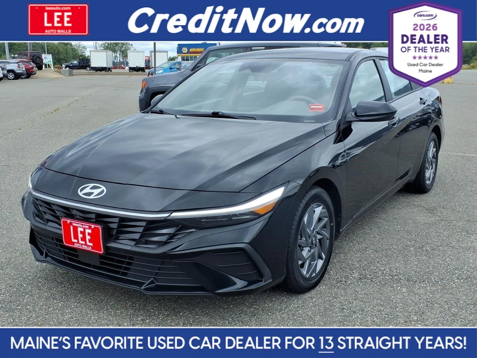 Used 2024 Abyss Black Hyundai SEL image 1