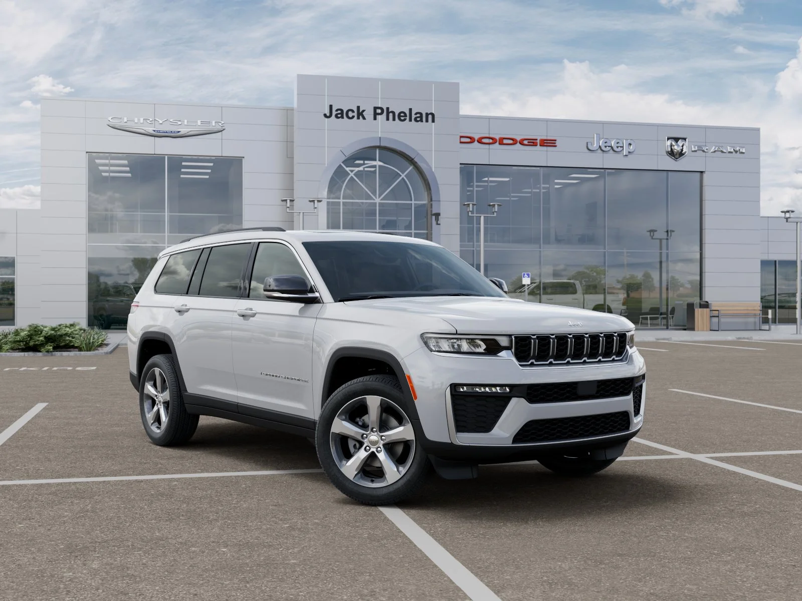 New 2026 Bright White Clear-Coat Exterior Paint Jeep Limited image 5
