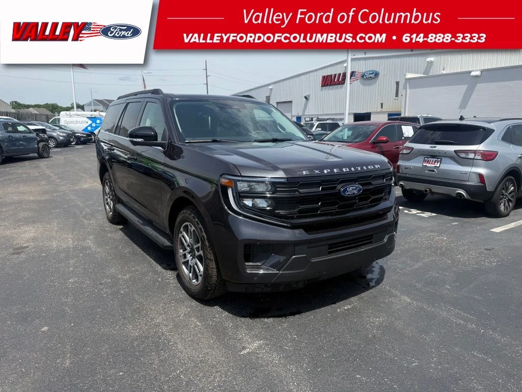 New 2026 Dark Matter Gray Metallic Ford Active image 1