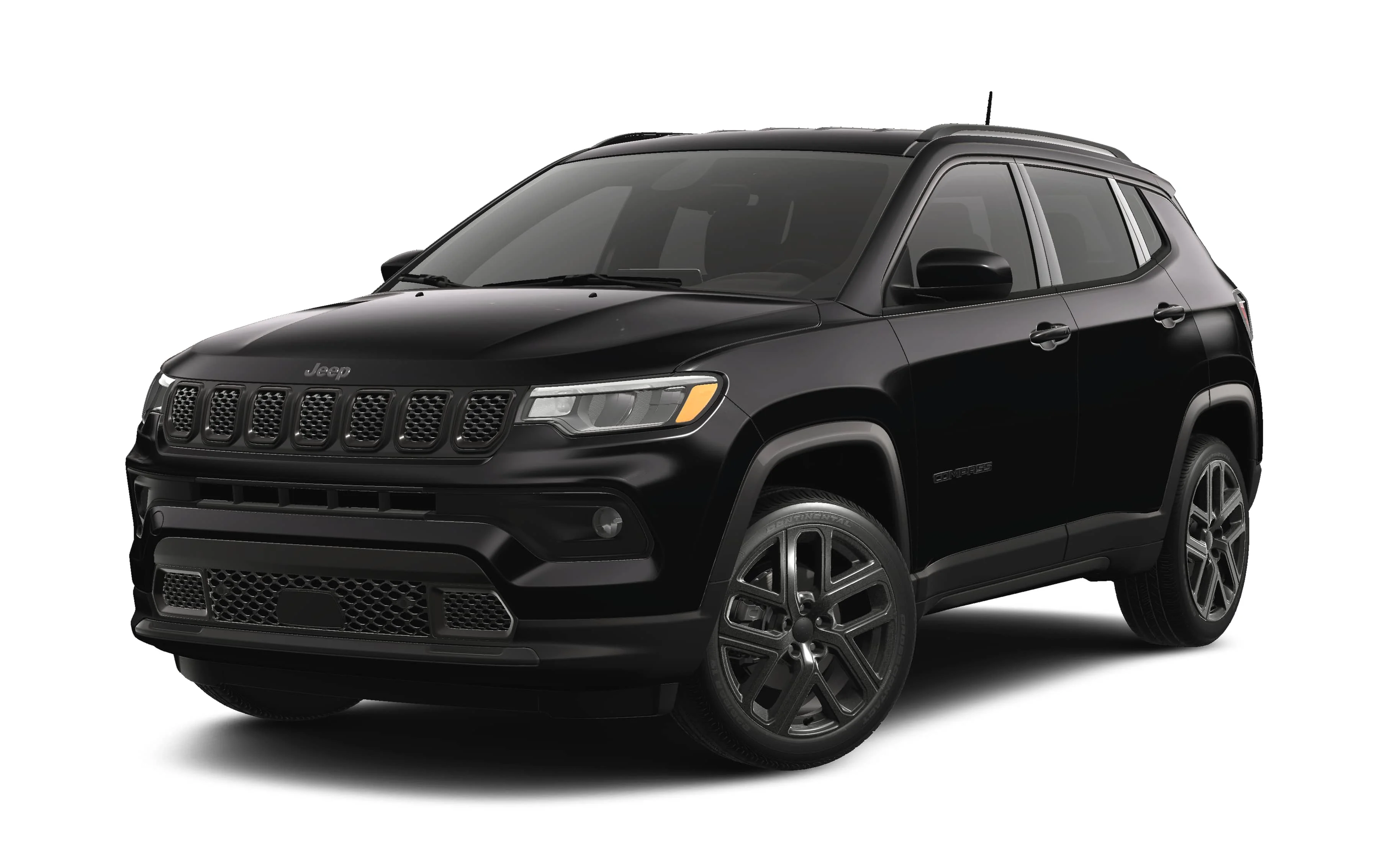 New 2026 Diamond Black Crystal Pearl-Coat Exterior Paint Jeep Latitude image 1