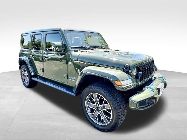 Used 2024 Green Clearcoat Jeep High Altitude 4xe image 9