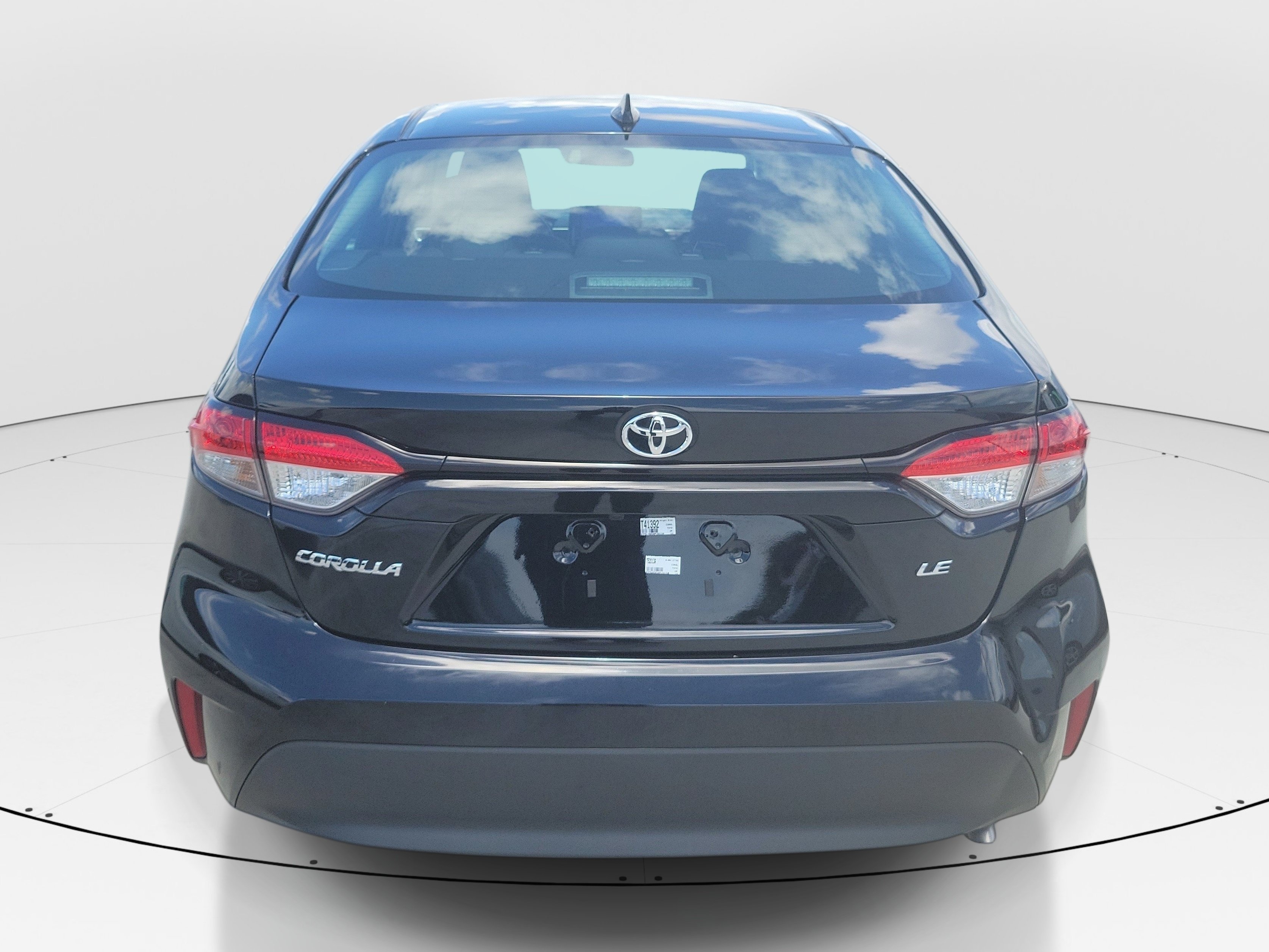 Used 2024 Midnight Black Metallic Toyota LE image 5