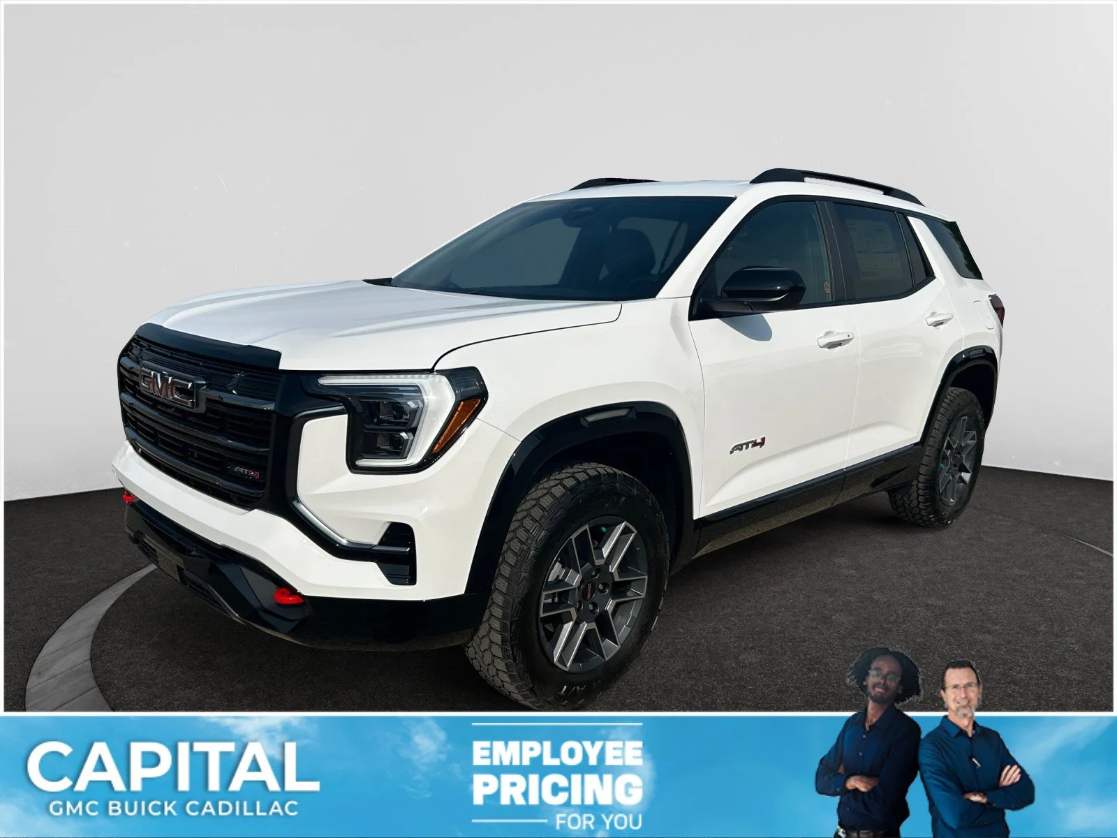 New 2027 Summit White GMC AWD AT4 image 1