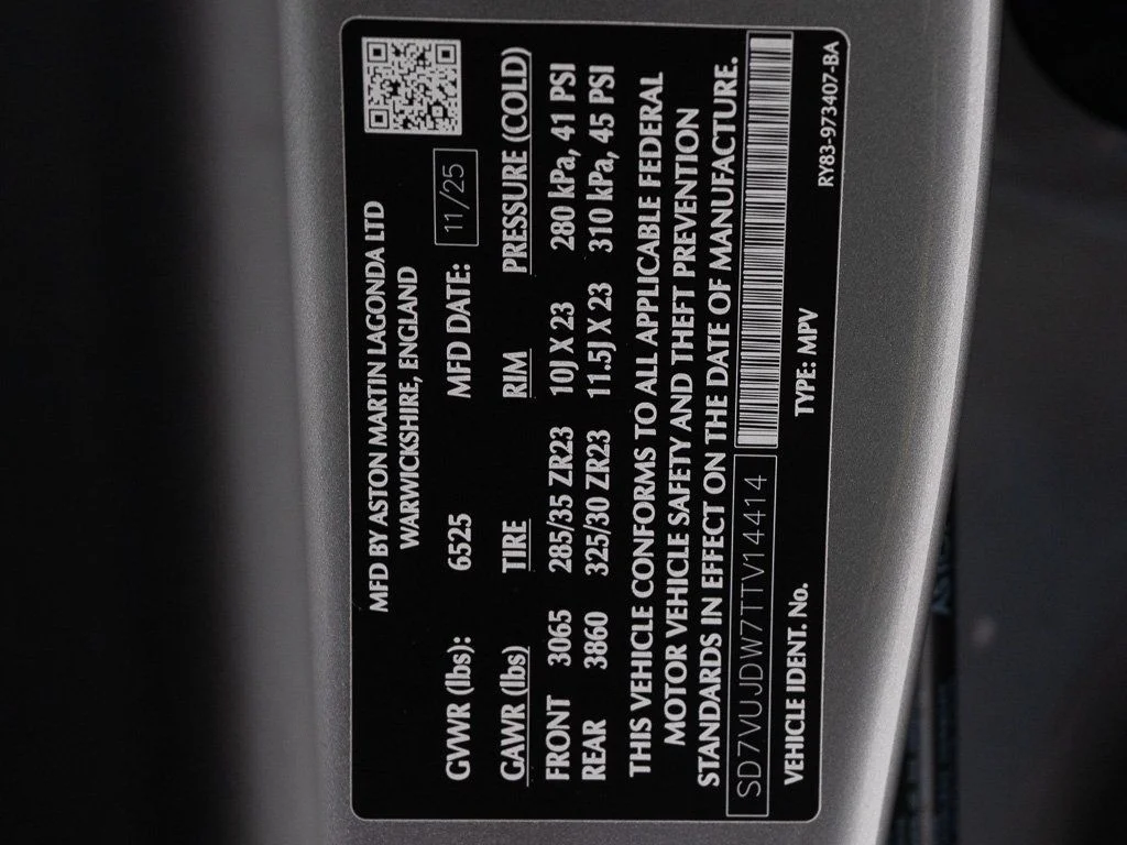 New 2026 Q Spirit Silver Aston Martin 707 image 47