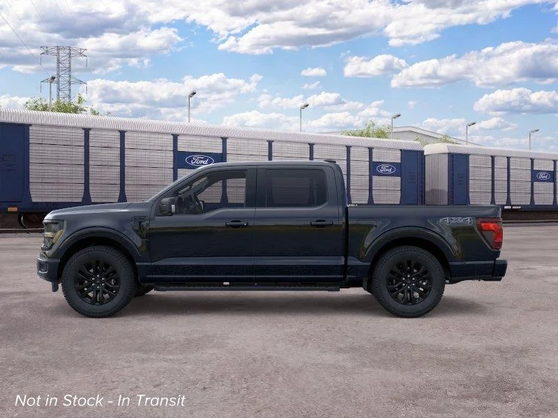 New 2026 Agate Black Metallic Ford XLT image 3