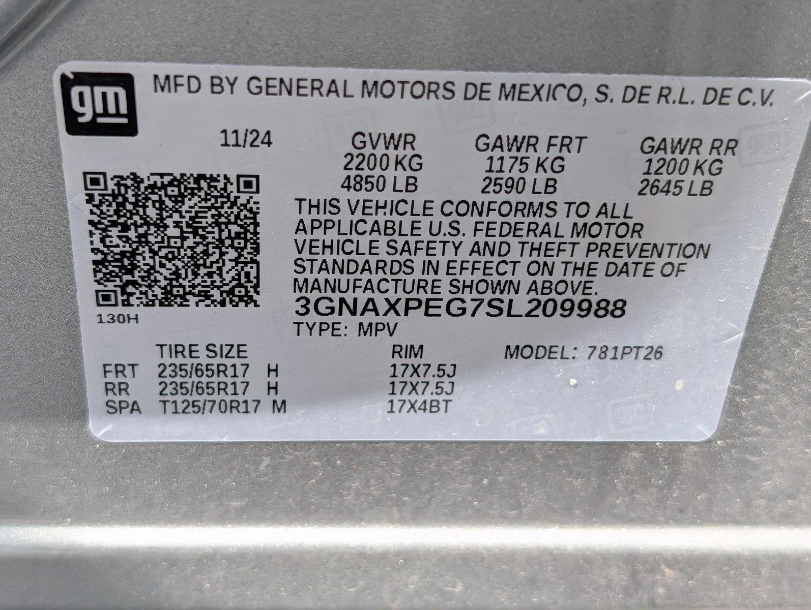 Used 2025 Sterling Gray Metallic Chevrolet LT image 38