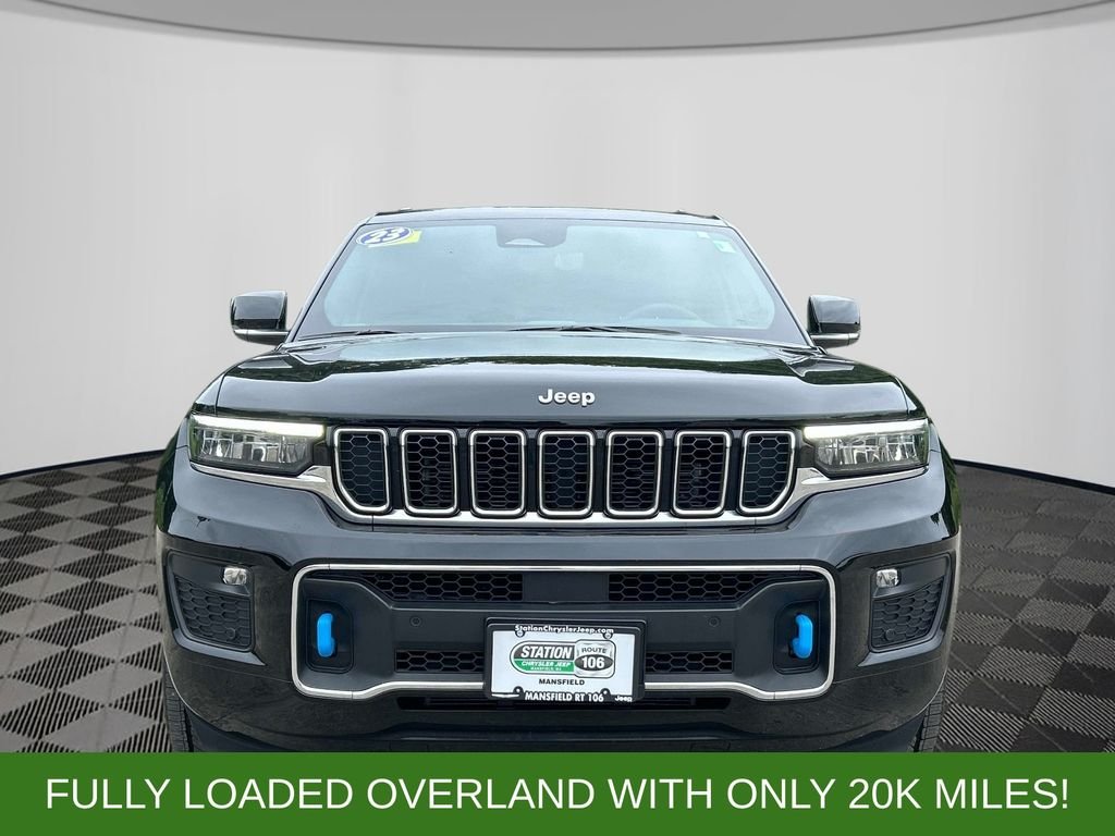 Used 2023 Black Jeep Overland 4xe image 8