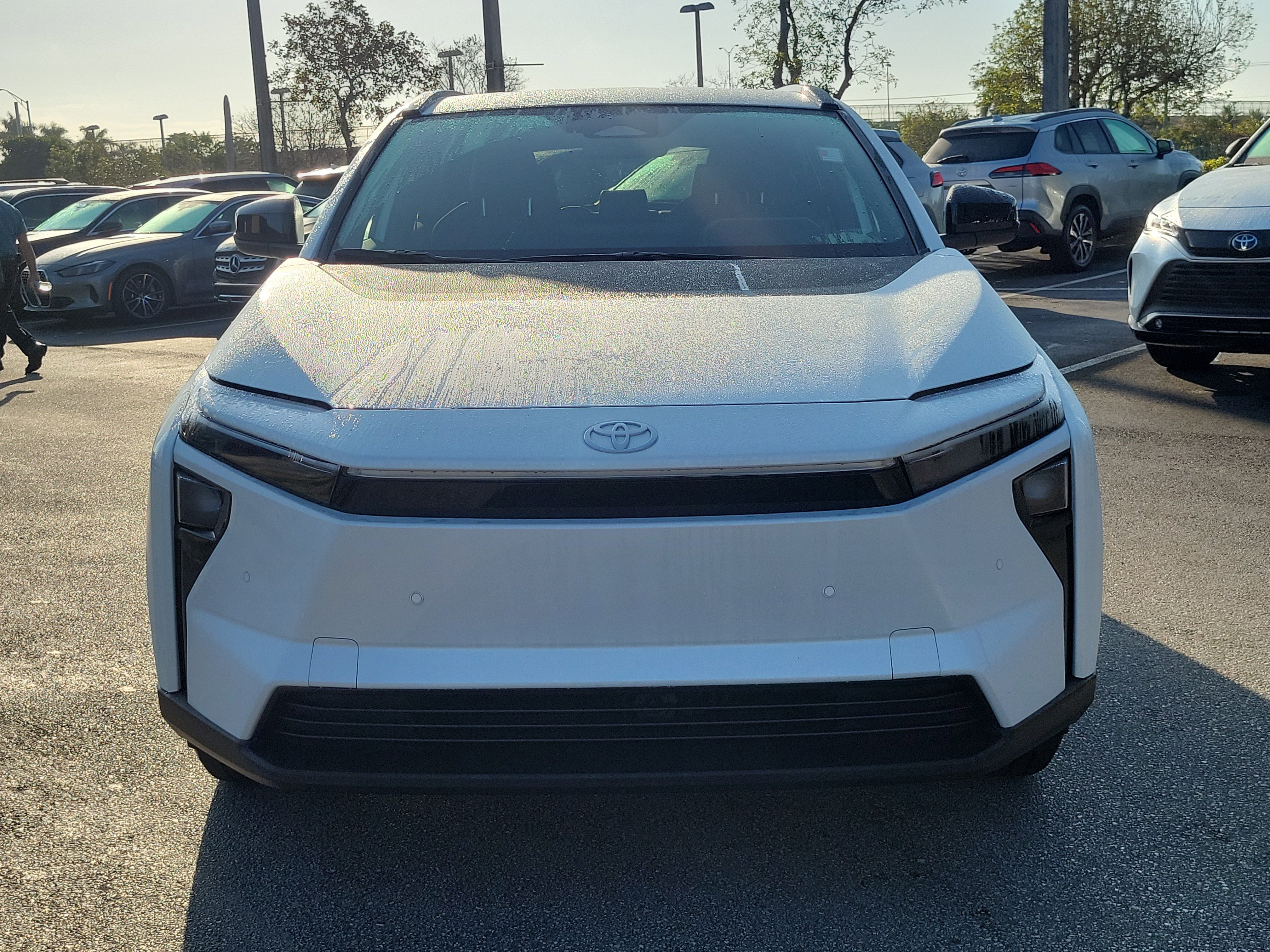 Used 2026 Toyota bZ XLE with VIN JTMBFAEB7TA000535 for sale in Doral, FL