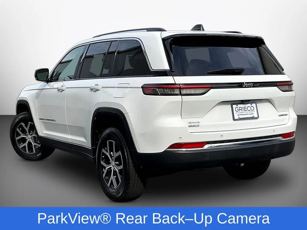Used 2023 Bright White Clearcoat Jeep Limited image 5