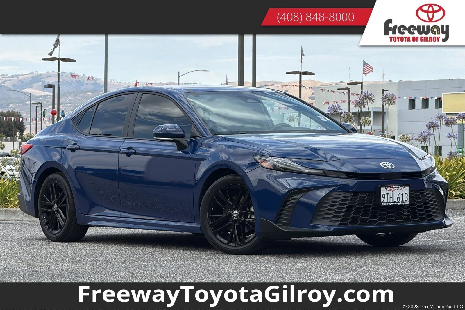 Used 2025 Blue Toyota SE image 1