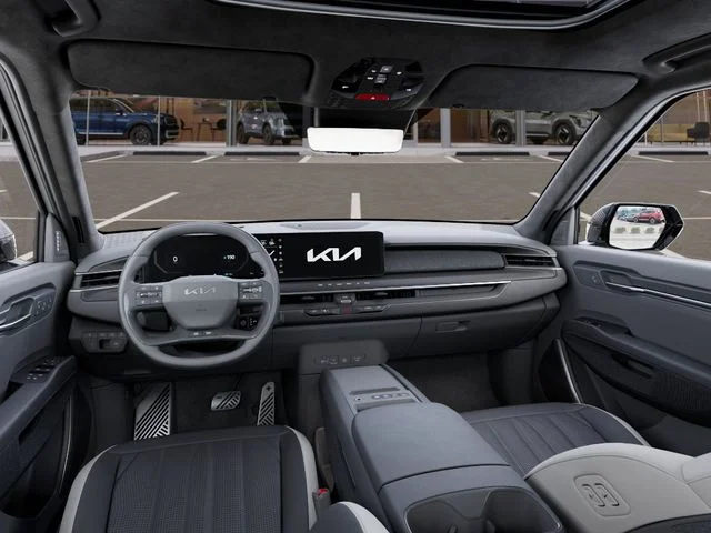 New 2026 Glacial White Pearl / Black Ro Kia GT-Line AWD image 14