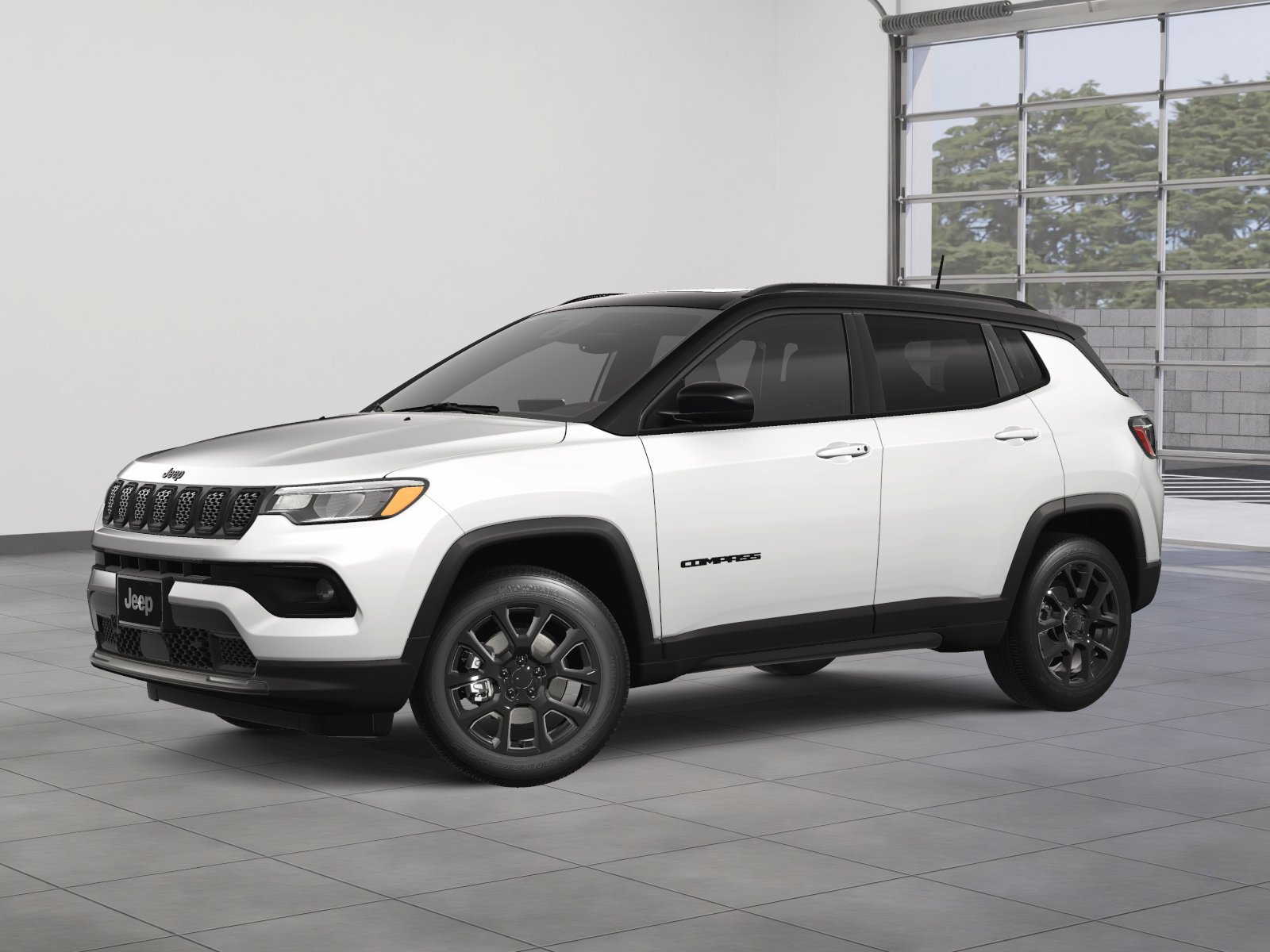 New 2024 Bright White Clear-Coat Exterior Paint Jeep Latitude image 30