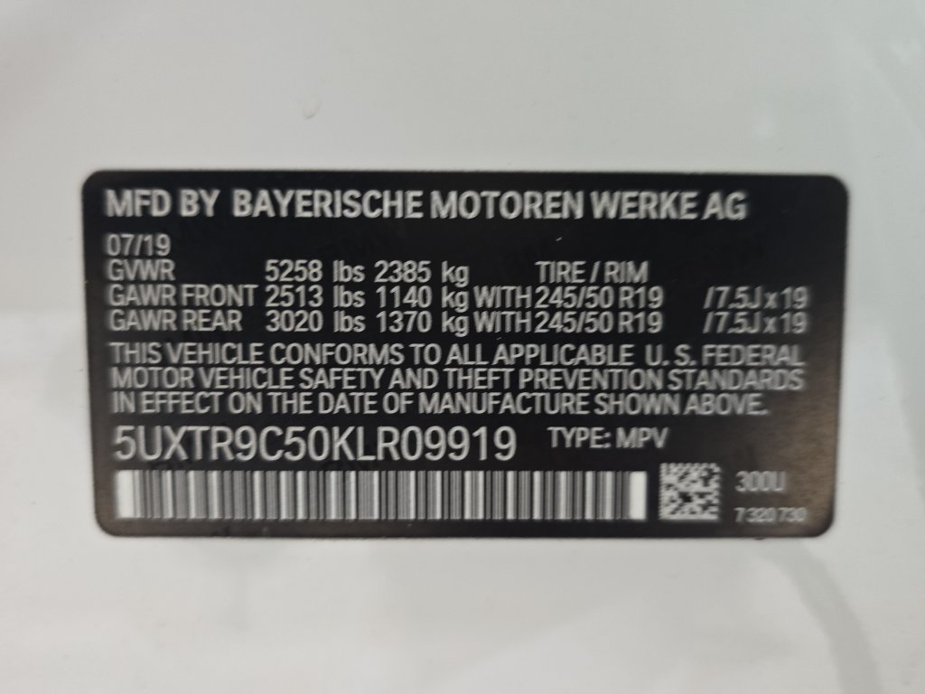 Used 2019 Alpine White BMW xDrive30i image 34