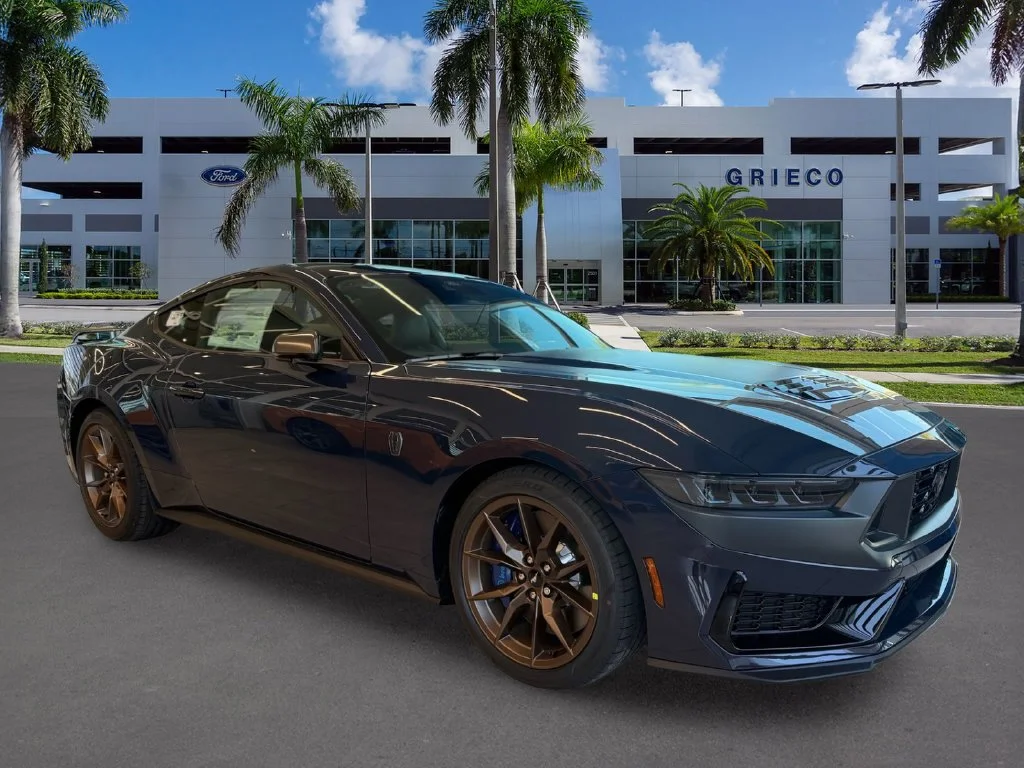 New 2026 Blue Ford Dark Horse image 1