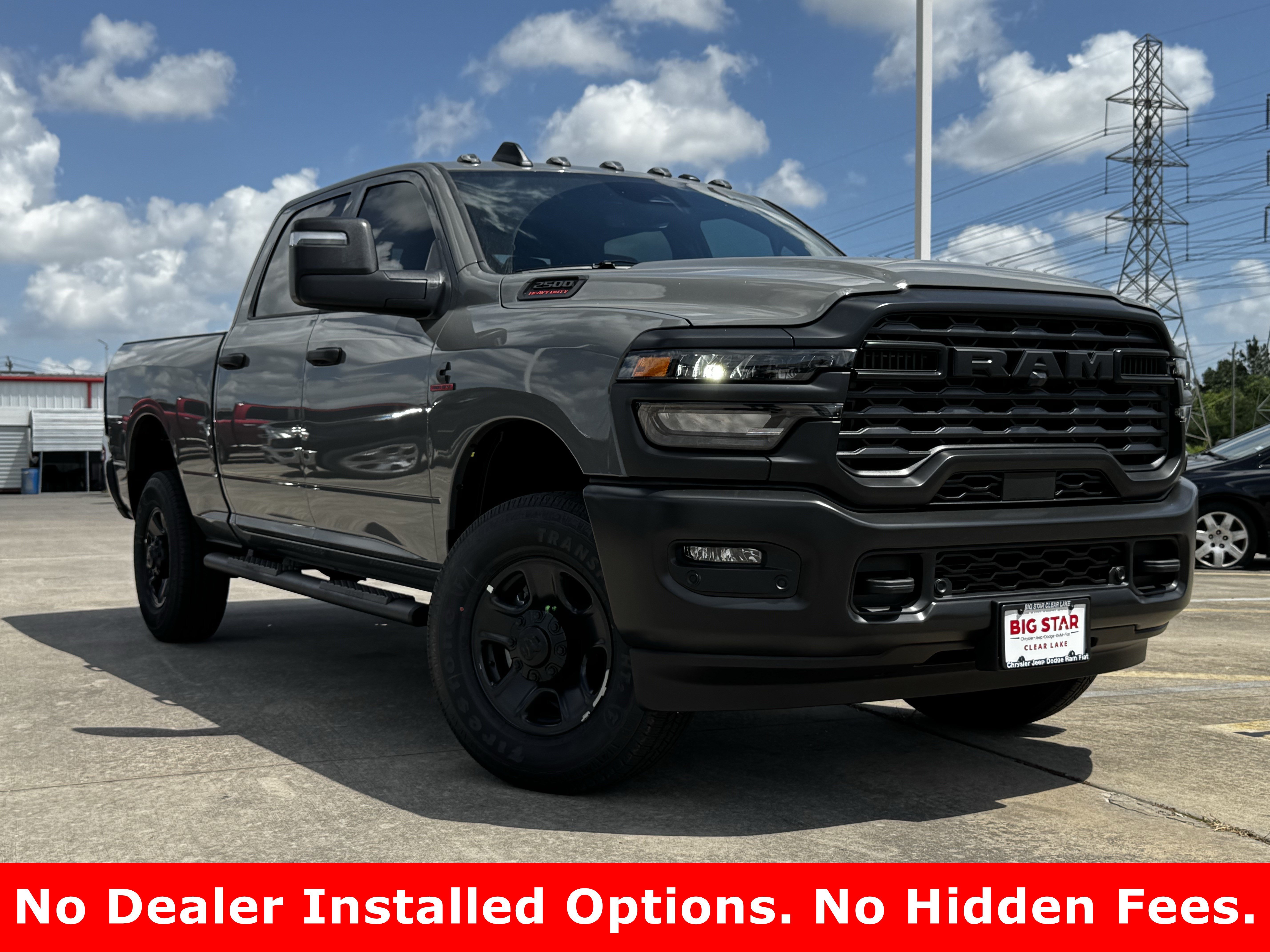 New 2026 Ceramic Gray Clear-Coat Exterior Paint RAM Tradesman image 2