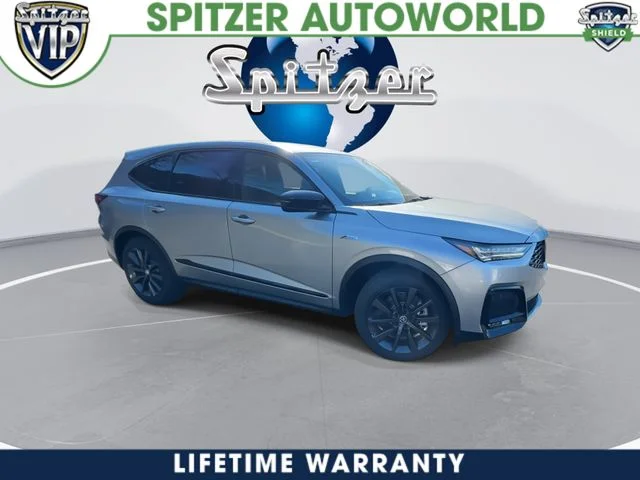 New 2026 Solar Silver Metallic Acura A-Spec image 2