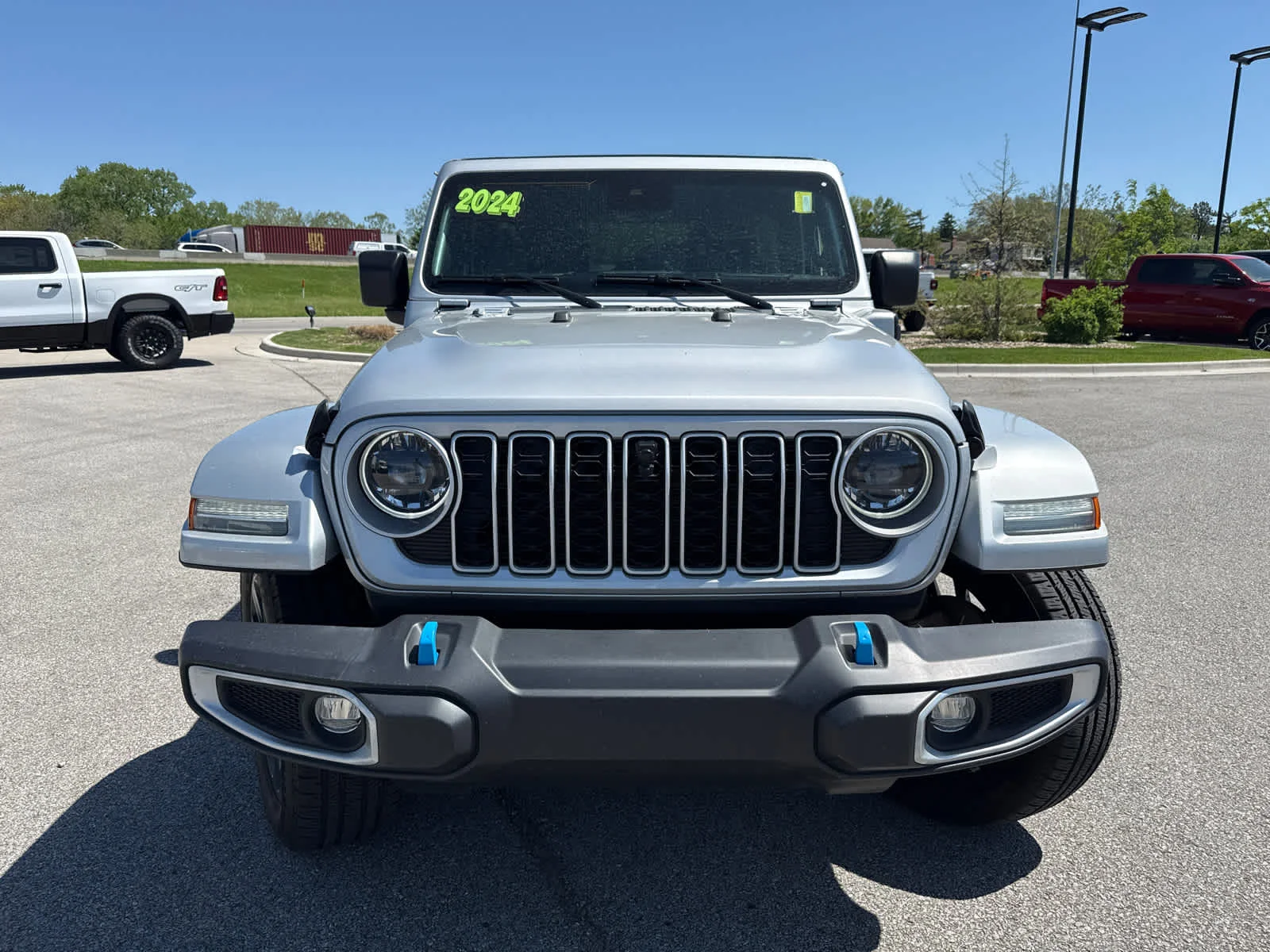 Used 2024 Jeep Wrangler 4xe Sahara 4XE with VIN 1C4RJXP69RW164087 for sale in Kansas City