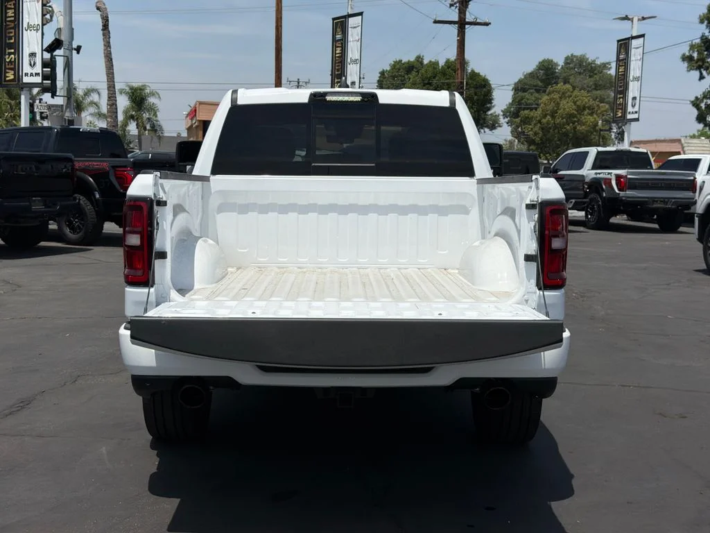 New 2025 Bright White Clear-Coat Exterior Paint RAM Laramie image 24