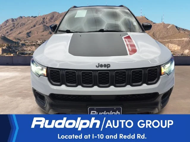 Used 2025 White Jeep Trailhawk image 8