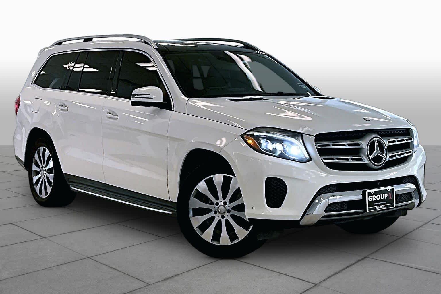 Used 2017 Polar White Mercedes-Benz GLS 450 image 2