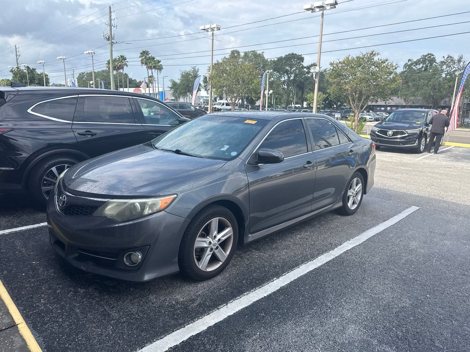 Used 2012 Magnetic Gray Metallic Toyota SE image 3