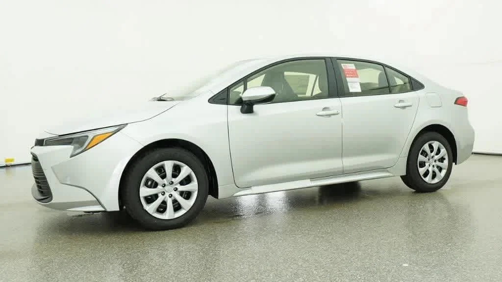 New 2026 Classic Silver Metallic Toyota Hybrid LE image 18