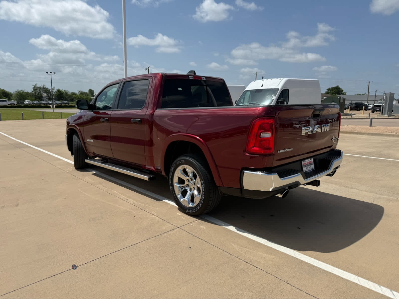 Used 2025 Delmonico Red Pearlcoat Ram Lone Star image 13