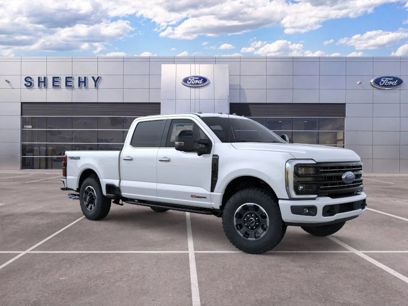 New 2026 Star White Metallic Tri-Coat Ford Platinum image 1